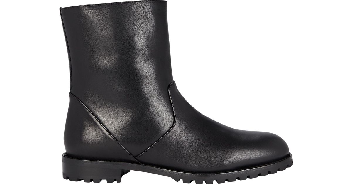 manolo blahnik flat boots
