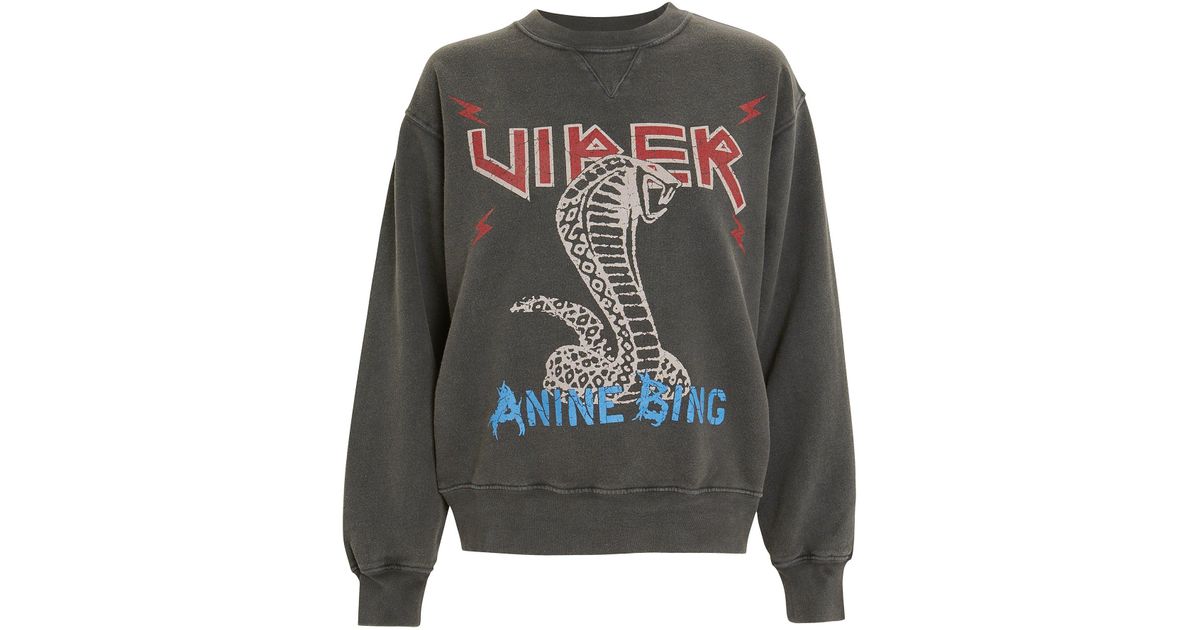 anine bing serpent sweatshirt