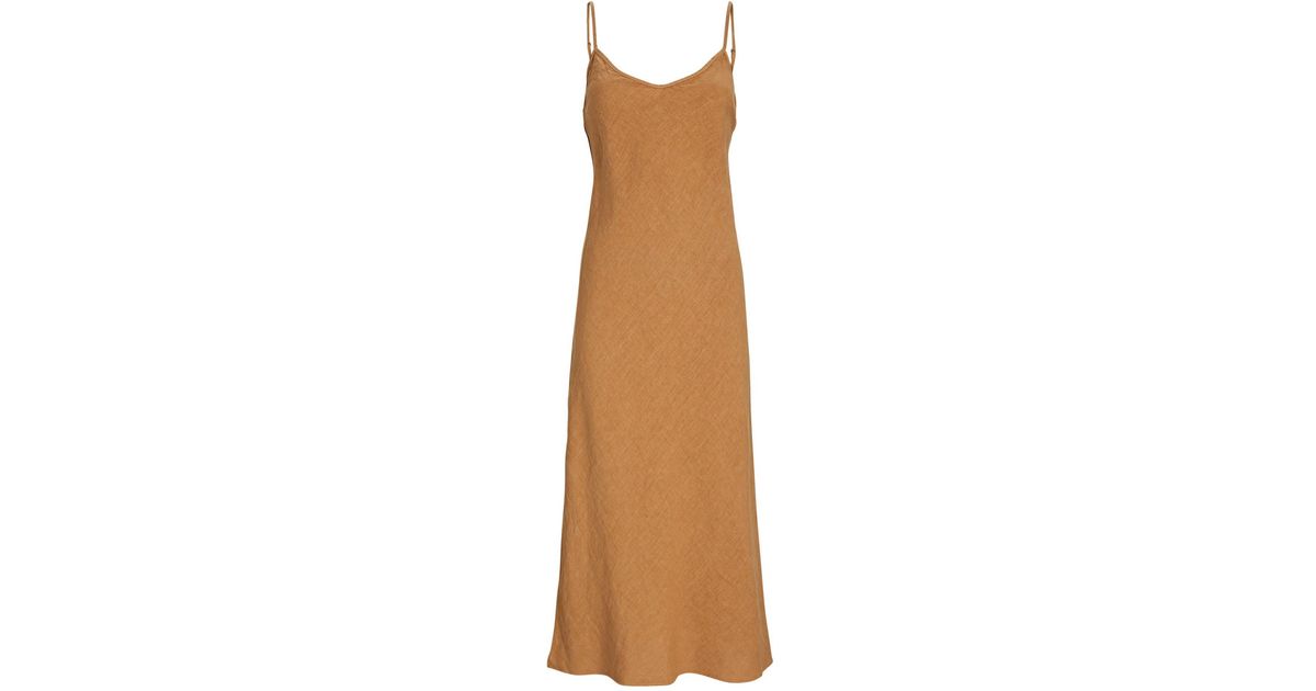 enza costa linen dress