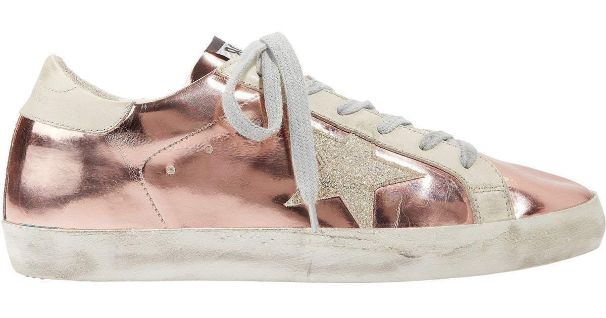 golden goose pink and gold