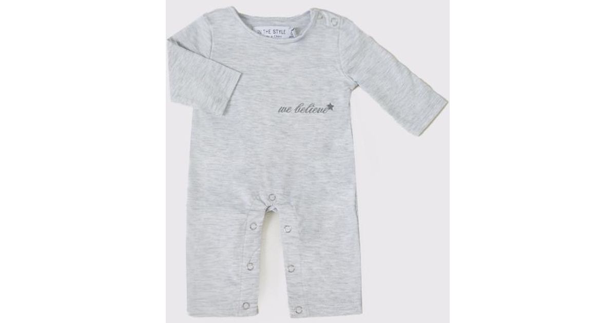 In The Style Babies We Believe Matching Family Pj Romper in Blue Lyst UK