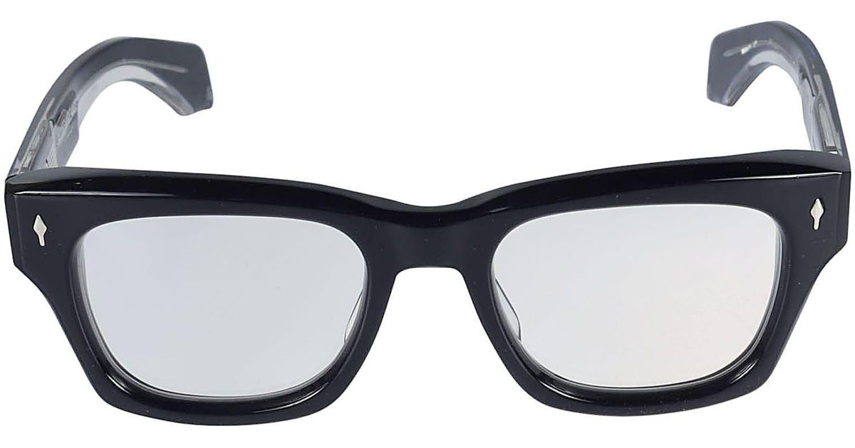 Jacques Marie Mage Square Lens Clear Glasses Lyst