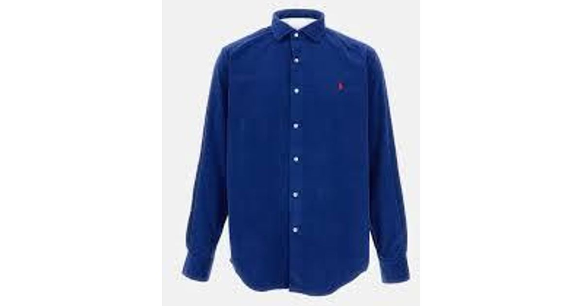 Polo Ralph Lauren Cuestbbppcs Long Sleeve Sport Shirt in Blue for Men ...