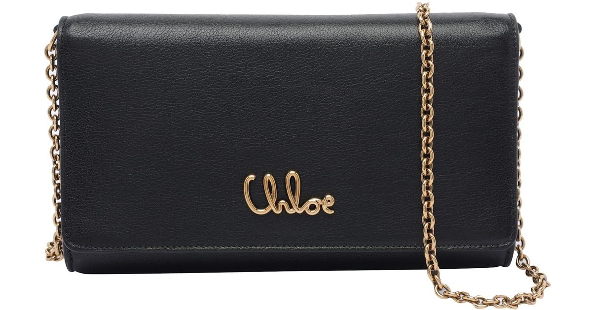 Pochette Chloé D'occasion Avec Bandoulière - Couleur Kaki/beige