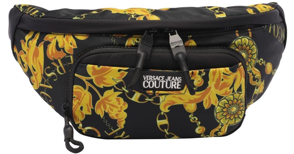 Versace Jeans Couture Belt Bag Couture 1 Logo in Black for Men Lyst