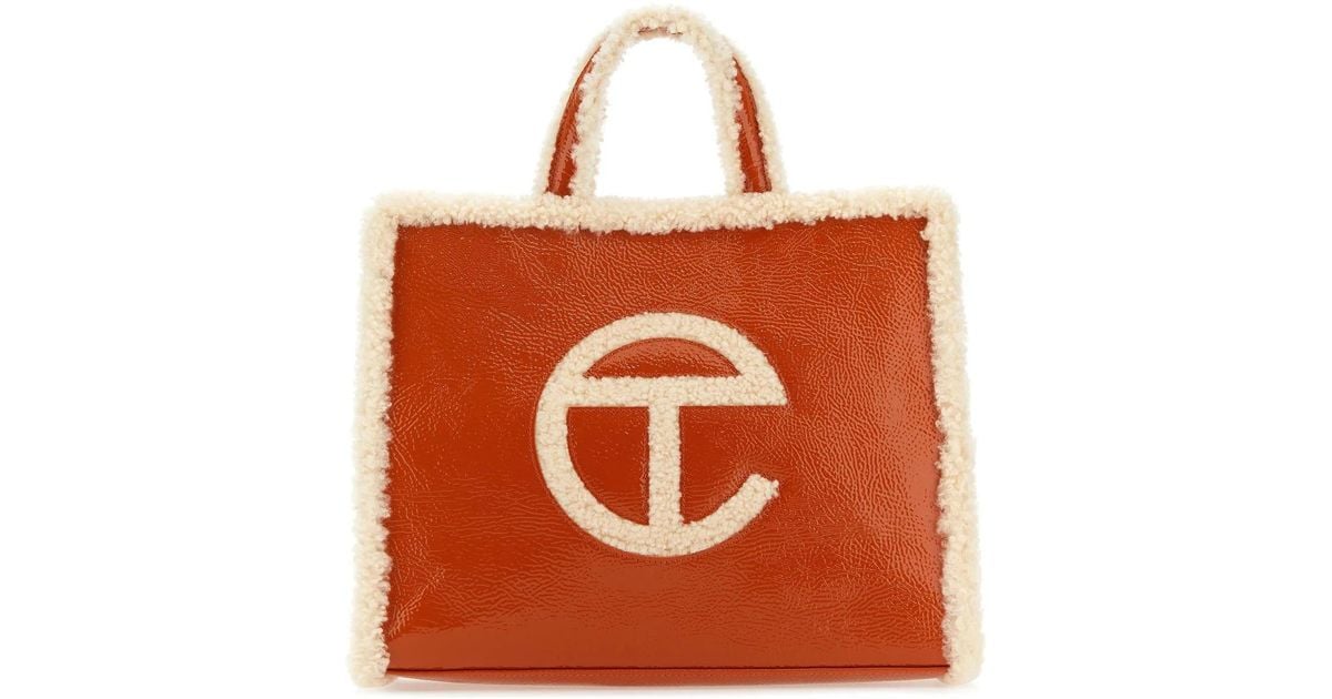 Ugg Telfar Shopping Tote Telfar Medium Shopper In Chestnut – SVRN