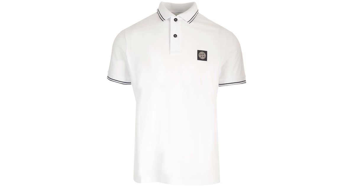 Stone island slim fit polo new arrivals