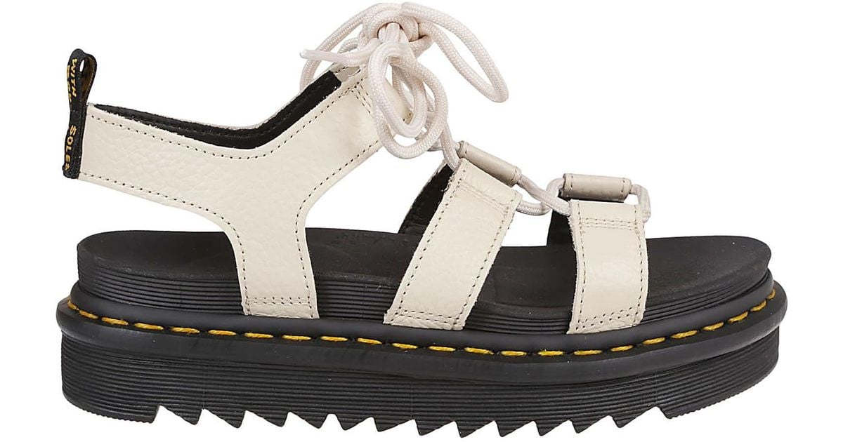 Dr. Martens Nartilla Sandals in Black Lyst