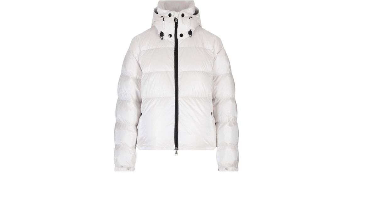 Moncler Moselotte Down Jacket in White | Lyst