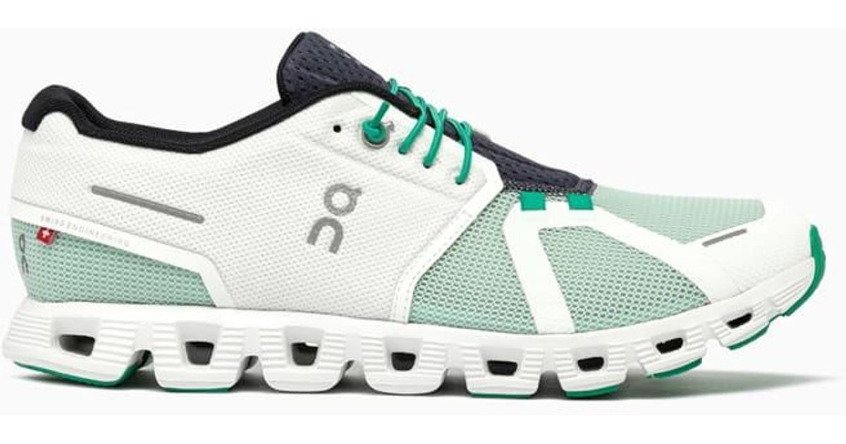 On Running On Cloud 5 Push Sneakers 69.98354 in Green for Men | Lyst
