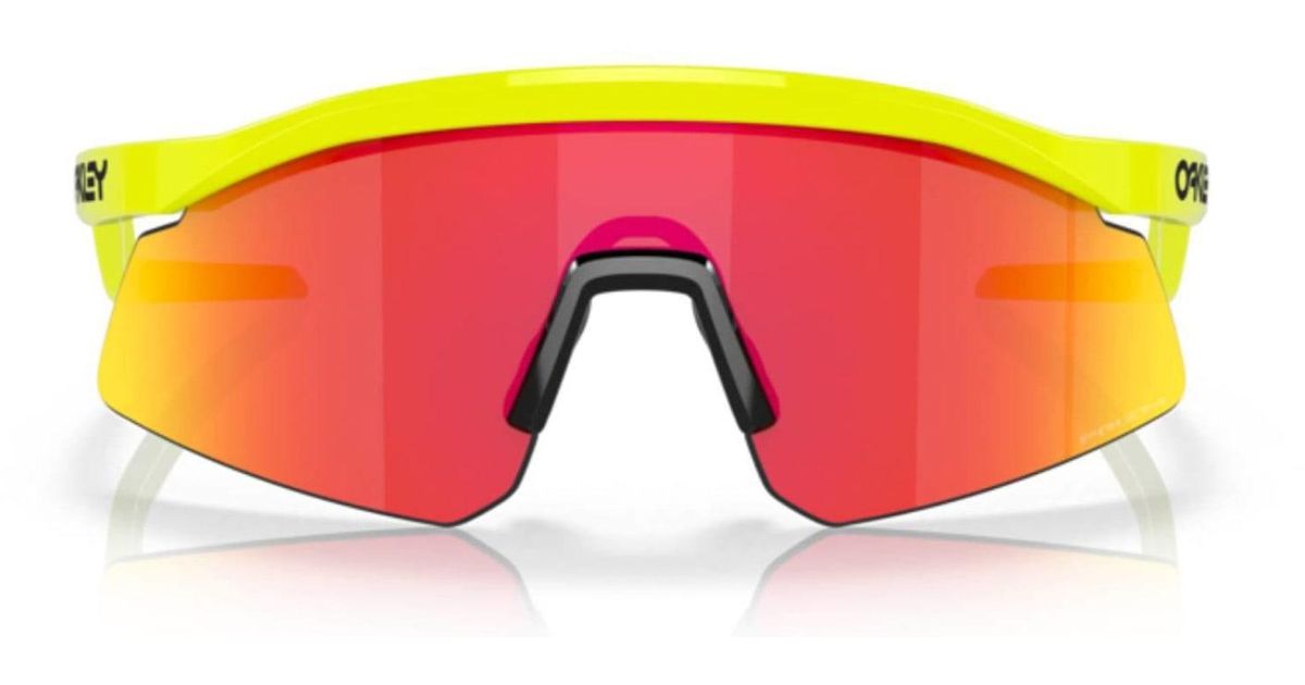 Oakley Hydra - Tennis Ball Yellow / Prizm Ruby Sunglasses in Black | Lyst