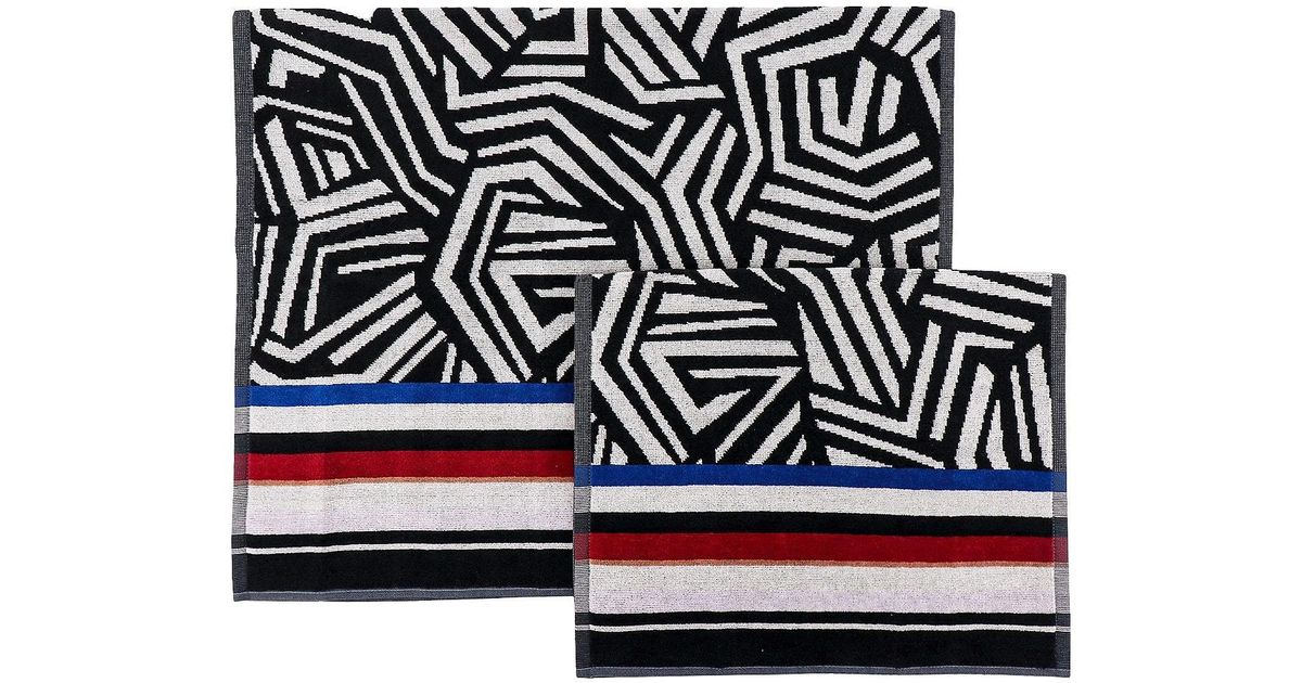 Missoni Bath Towels in Black Lyst
