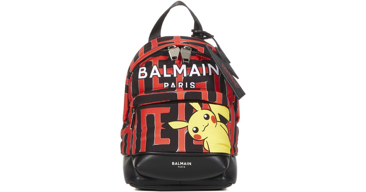 balmain pikachu backpack