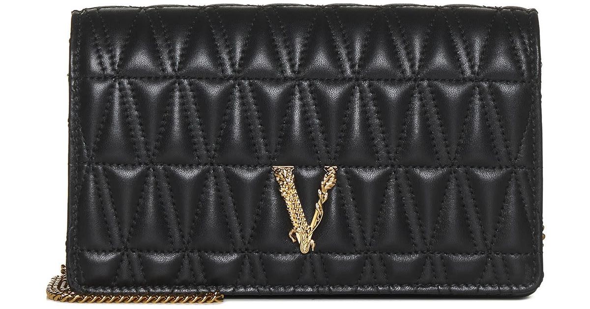 Versace Clutch in Black Lyst