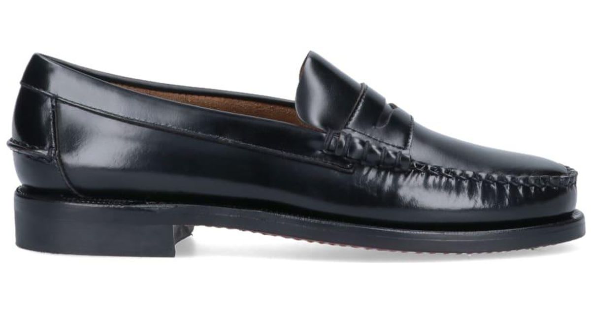 Sebago Loafers in Black for Men | Lyst