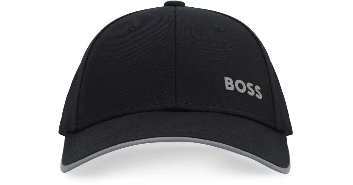 BOSS by HUGO BOSS Logo Baseball Cap in Black for Men | Lyst
