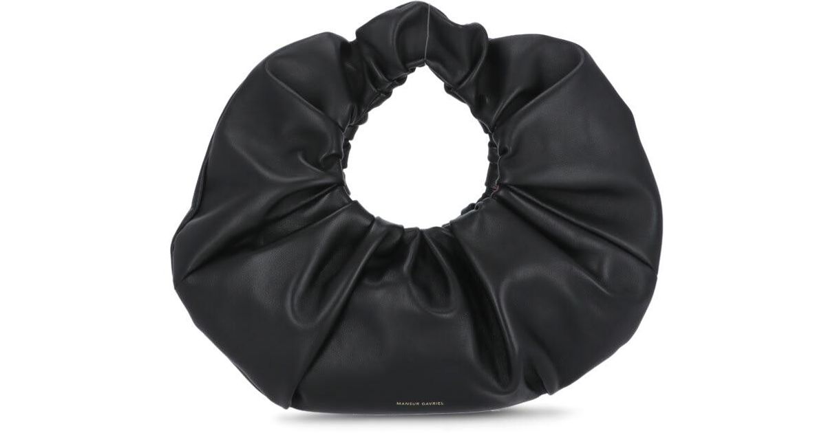 mansur gavriel mini scrunchie bag