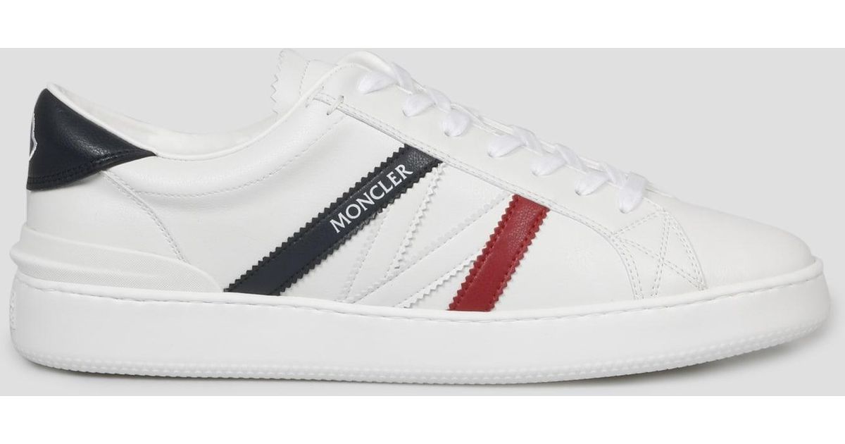 Moncler Monaco Sneakres in White for Men | Lyst