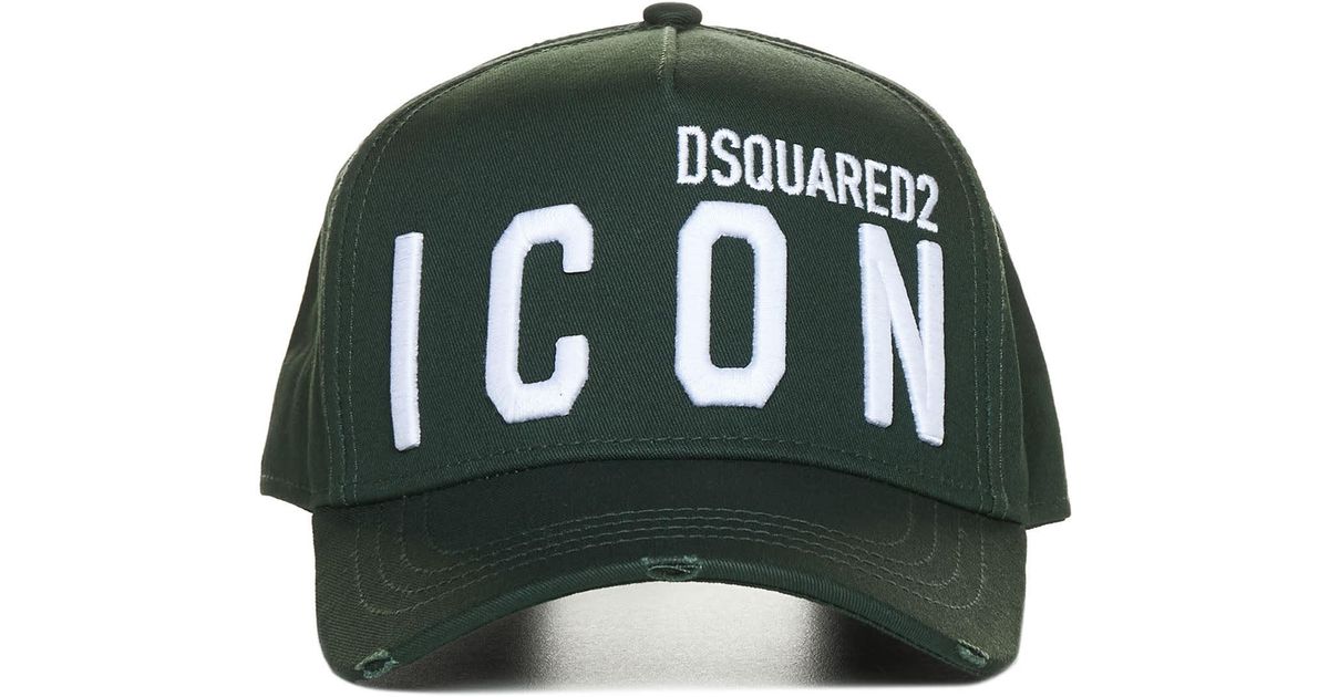 DSquared² Hat in Green for Men | Lyst
