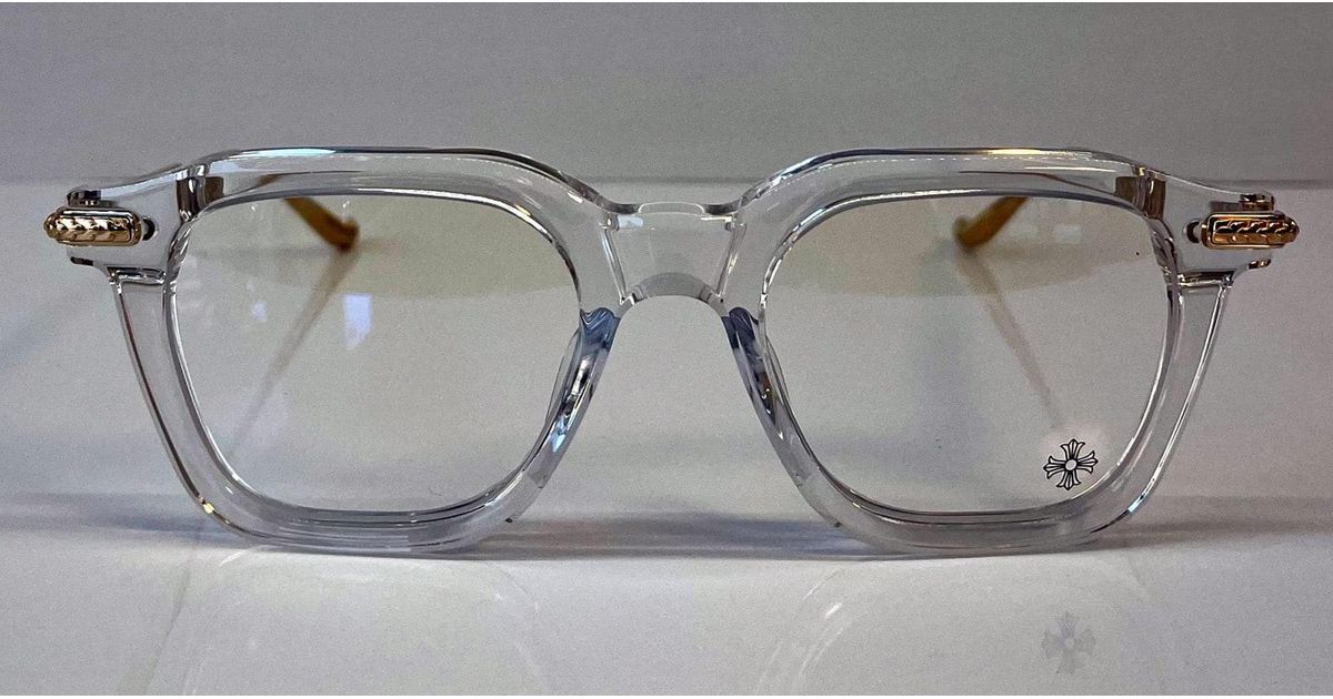Chrome Hearts Cumption - Crystal Rx Glasses in Black for Men | Lyst