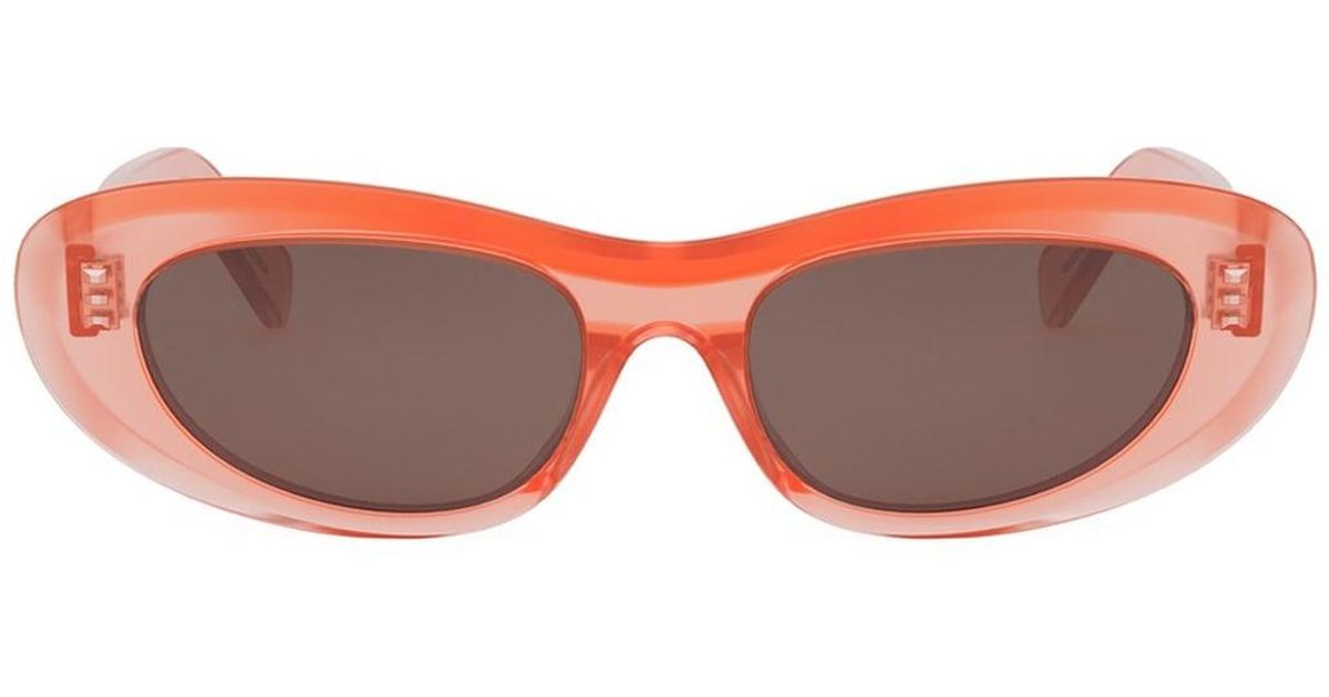 【送料&関税込】Celine Cl40310u Celine 3 Dots 42e Arancione Celine Cl40310u Celine 3 Dots 42e Arancione Lucido