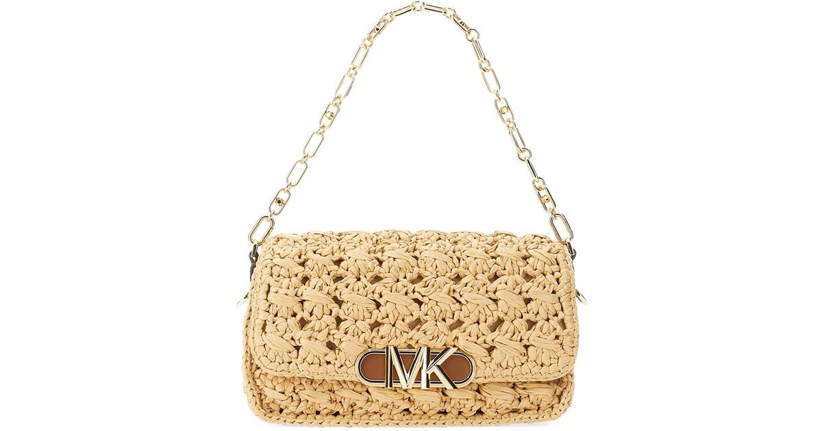MK clearance straw bag
