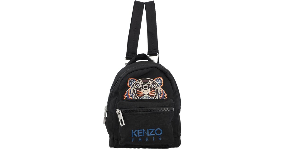 Kenzo black mini tiger backpack sale