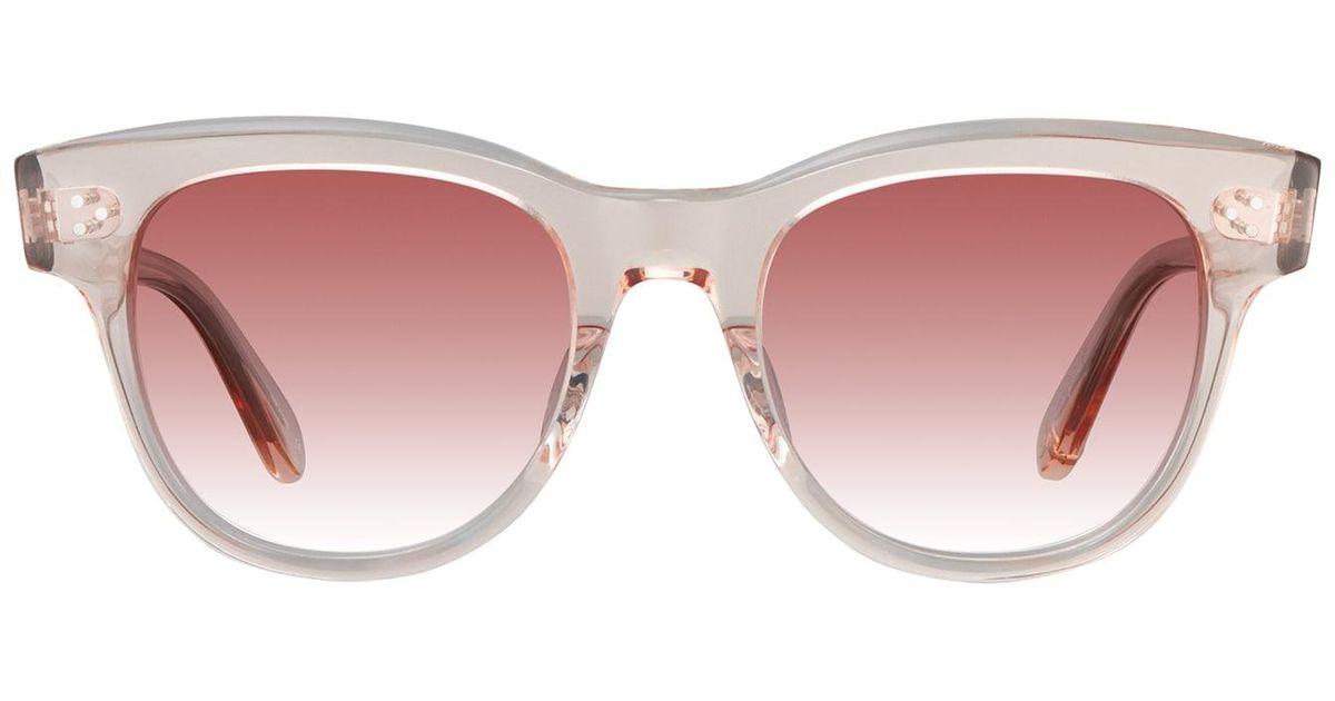 Garrett Leight Glco X Ulla Johnson Sun Imogen Sunglasses in Pink | Lyst