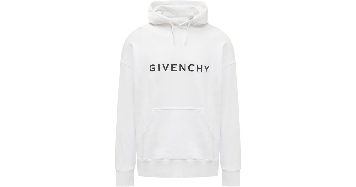 Givenchy shop hoodie white