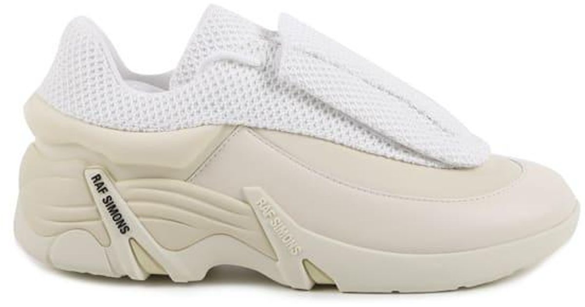 Raf Simons Synthetic Antei Low Sneakers in White for Men | Lyst