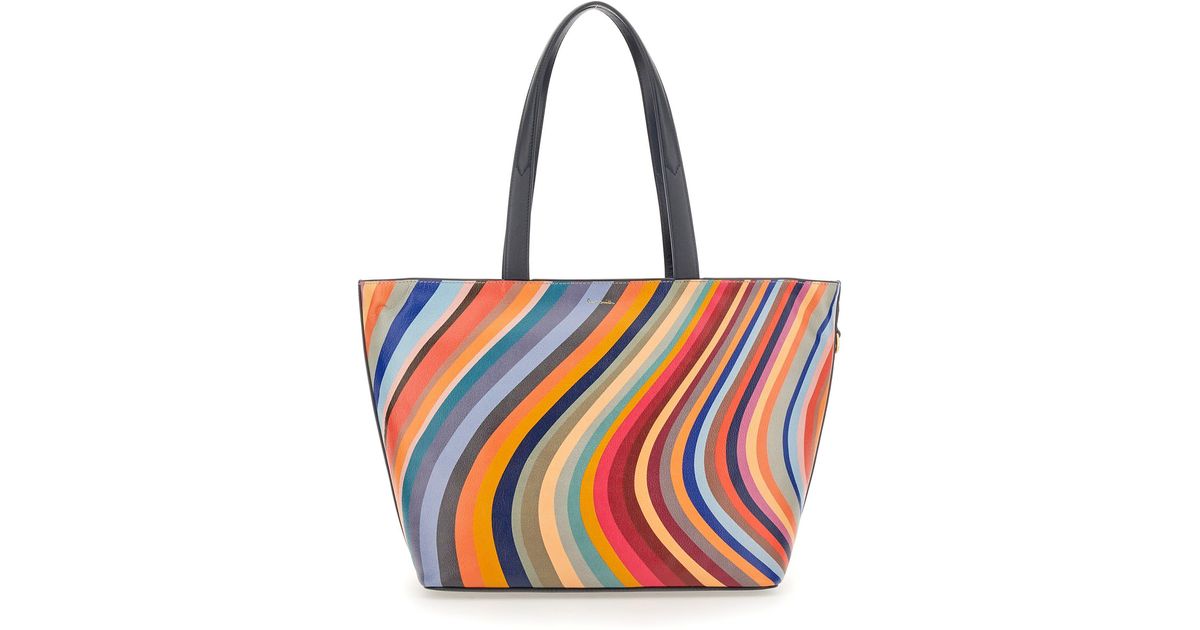 Paul Smith Women's Swirl Medium Shoulder Bag - Multi