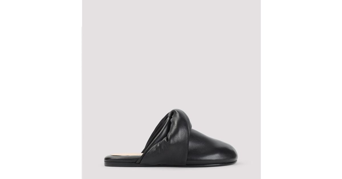 CARVEN GARNIER KNOTTED MULES ムULES Carven Garnier Knotted Mules in Black | Lyst