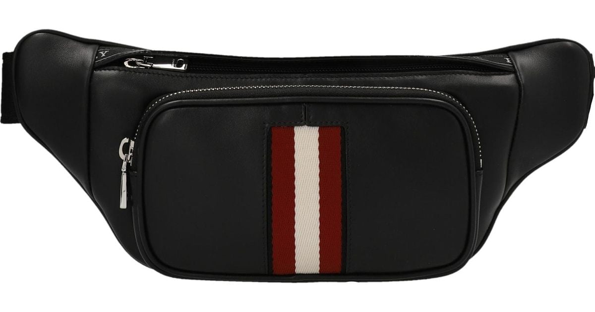 Bally Borris Hip Belt Bag in Black for Men Lyst