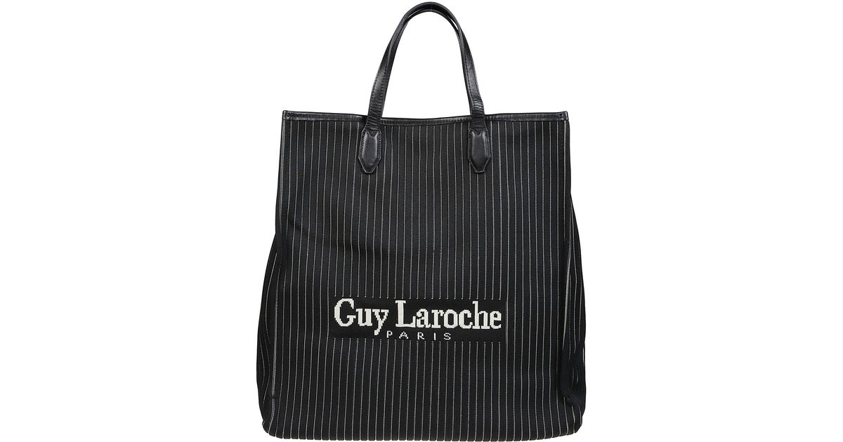 Guy Laroche Large Tote Bag in Black