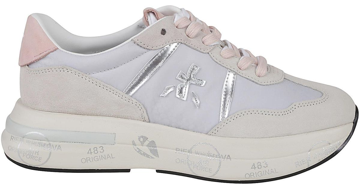 Premiata Women's Sneaker Bethcoin White
