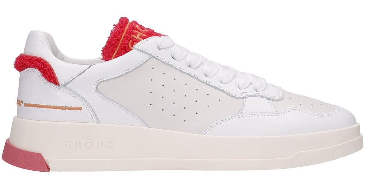 GHŌUD Tweener Low Sneakers In Leather in White - Lyst
