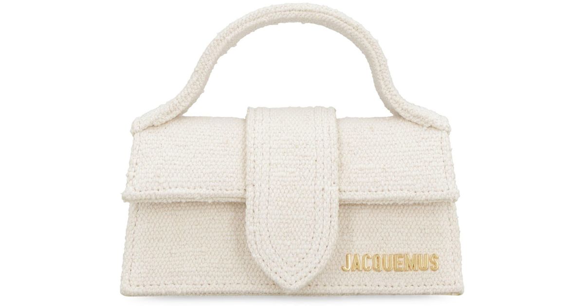 Jacquemus Le Bambino Canvas Handbag in Natural | Lyst