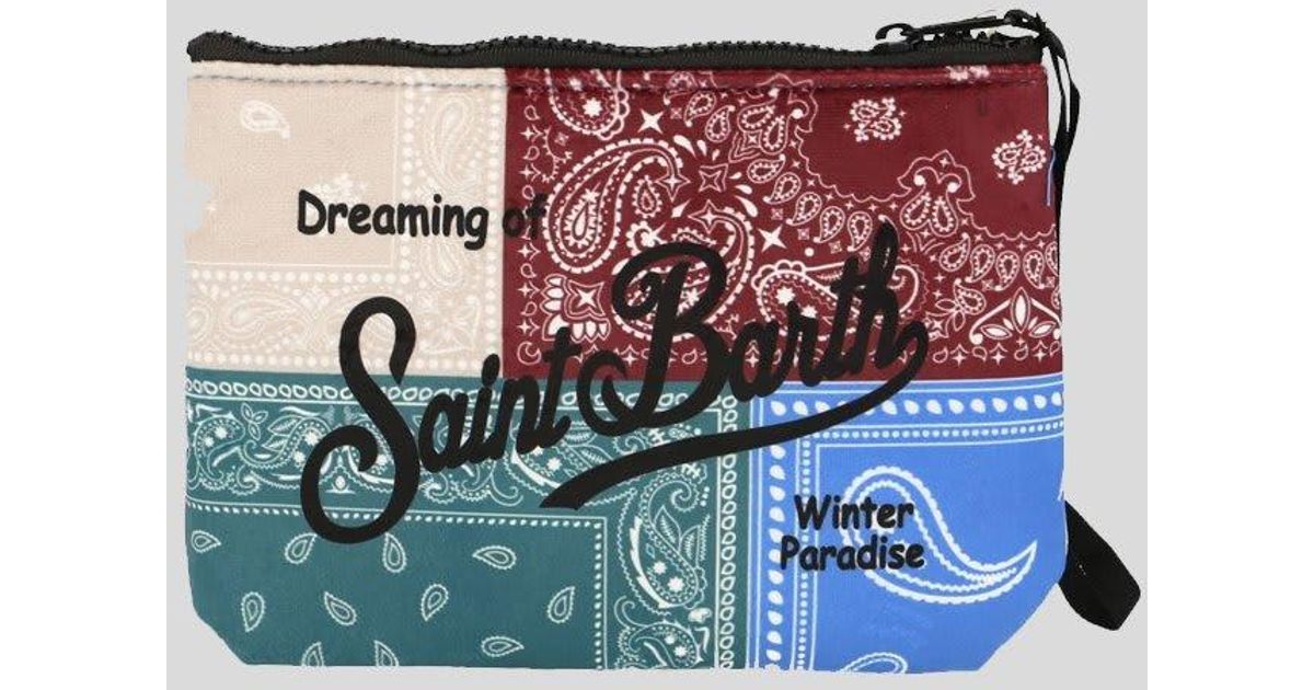 Mc2 Saint Barth Pochette Aline Bandana Alinewbndmlt in Blue for Men Lyst
