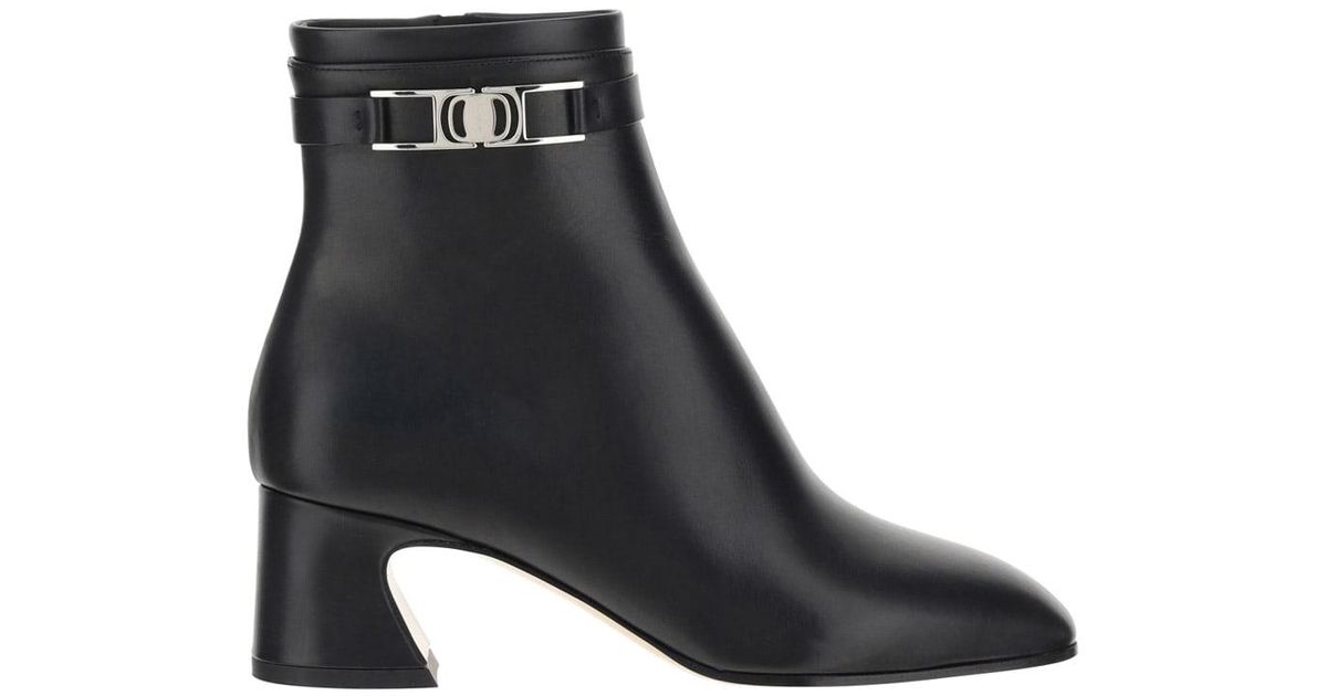 ferragamo white boots