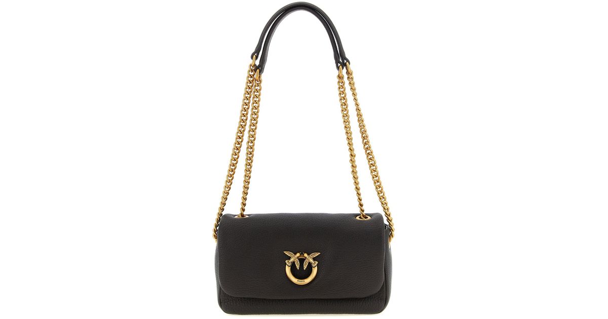 Pinko Love Crossbody Bag in Black | Lyst
