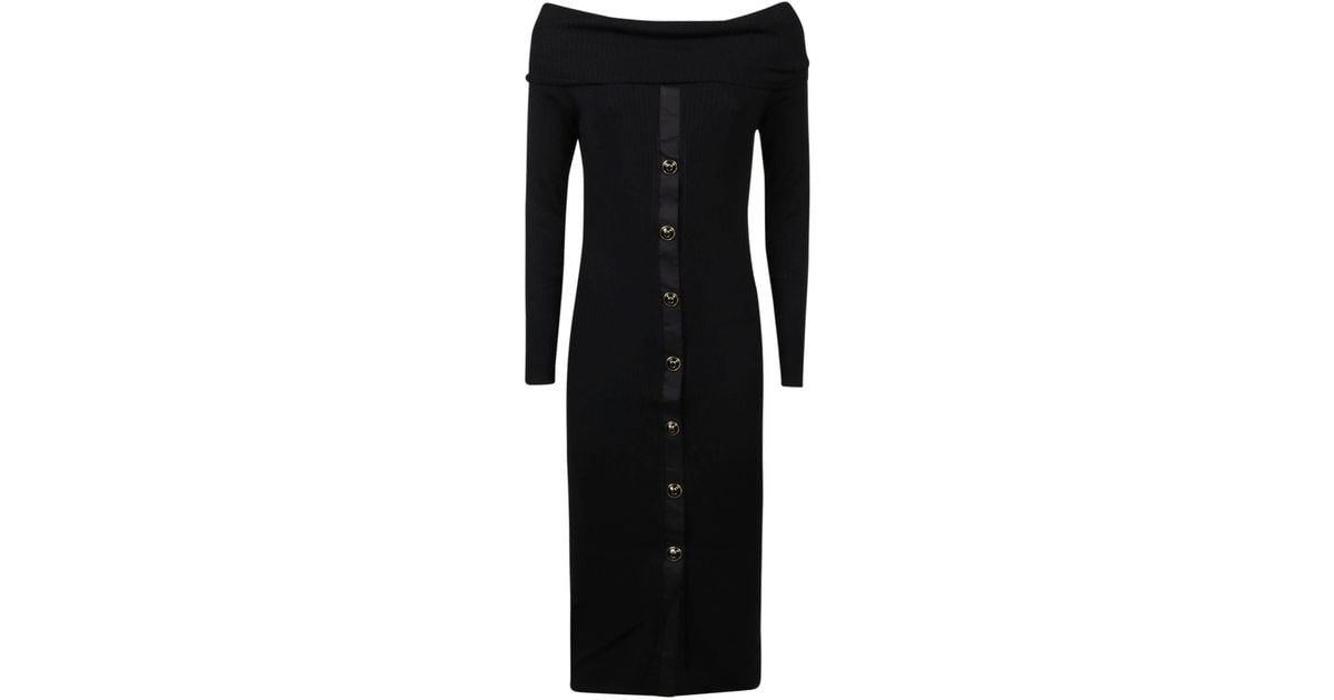 Pinko Wool Big Boy Dress in Black Lyst