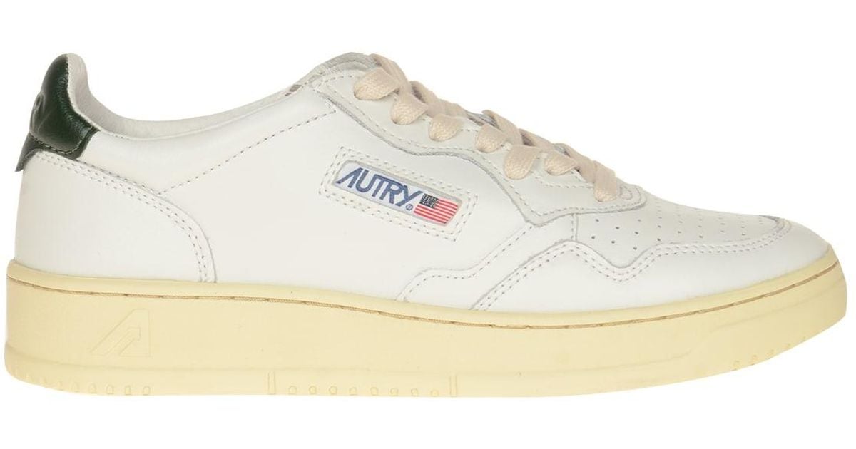 Autry Logo Patched Low Sneakers for Men | Lyst