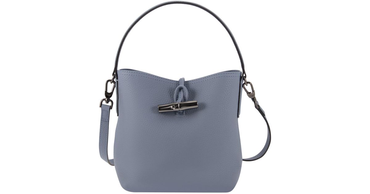 Longchamp Roseau Essential - Bucket Bag S in Blue | Lyst