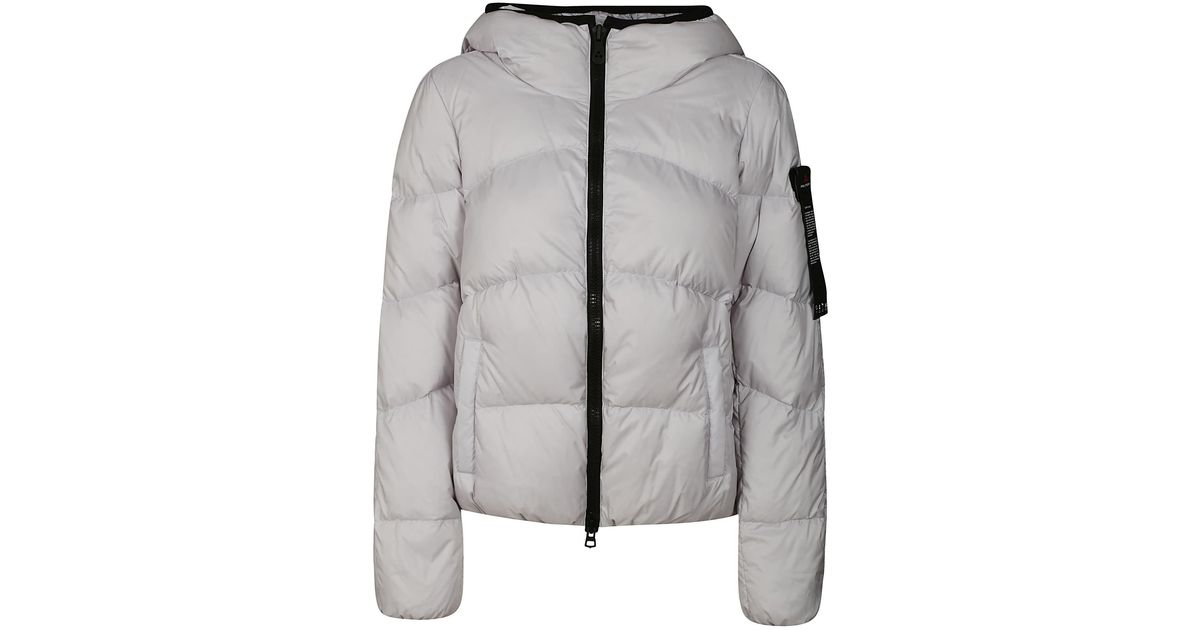 Peuterey Synthetic Carena Puffer Jacket in Gray | Lyst