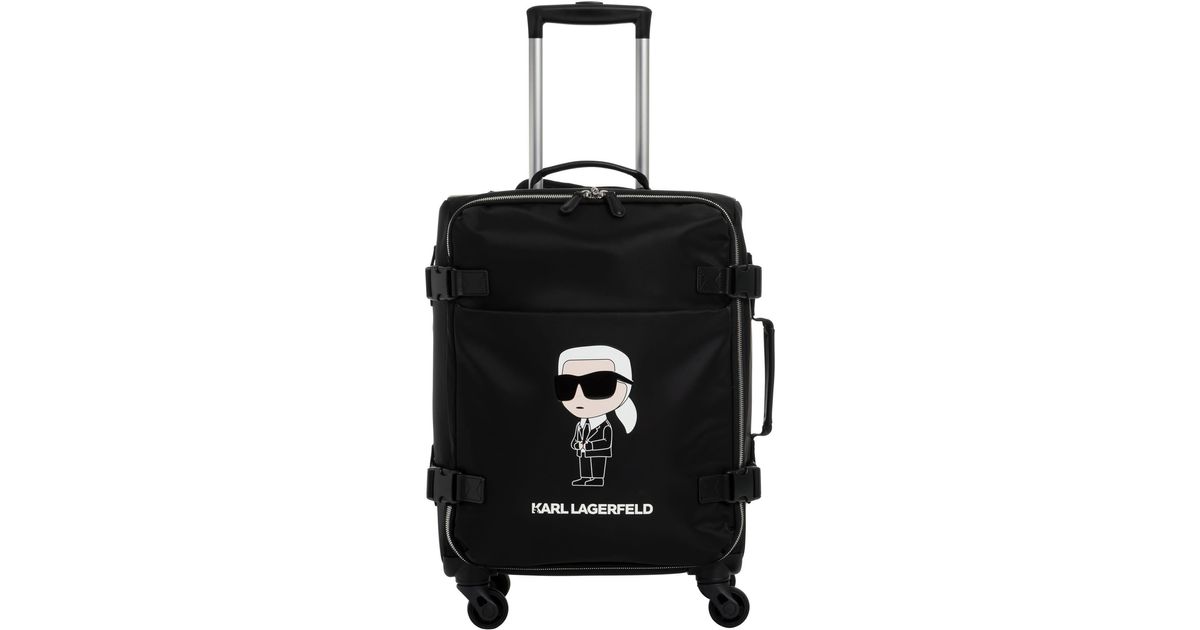 Karl Lagerfeld K/ikonik Suitcase in Black Lyst