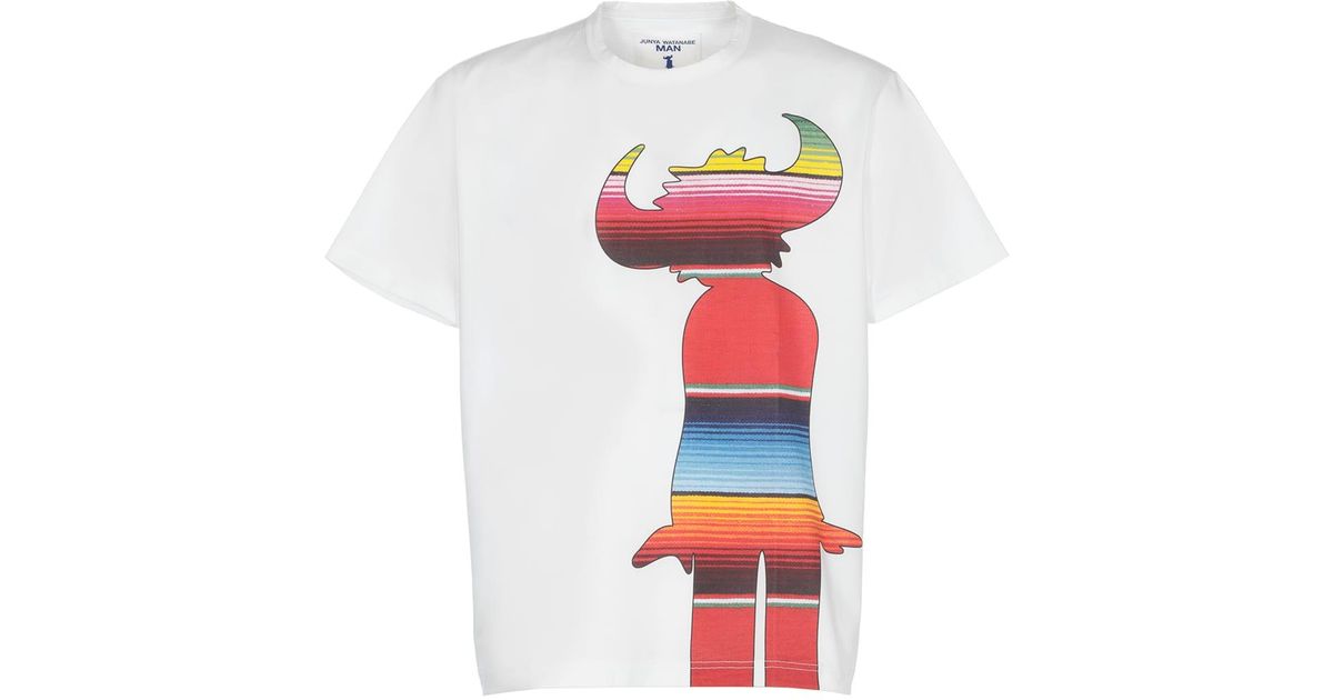 Junya Watanabe Jamiroquai Print Tshirt in White for Men Lyst
