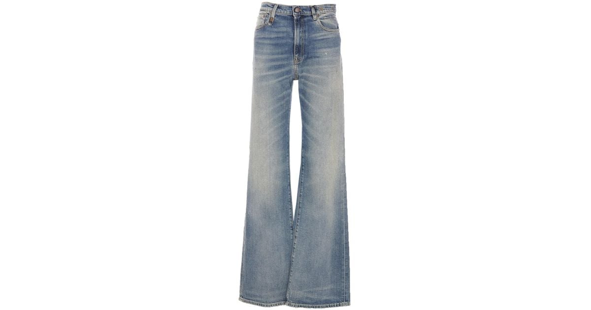 R13 Jeans in Blue Lyst UK