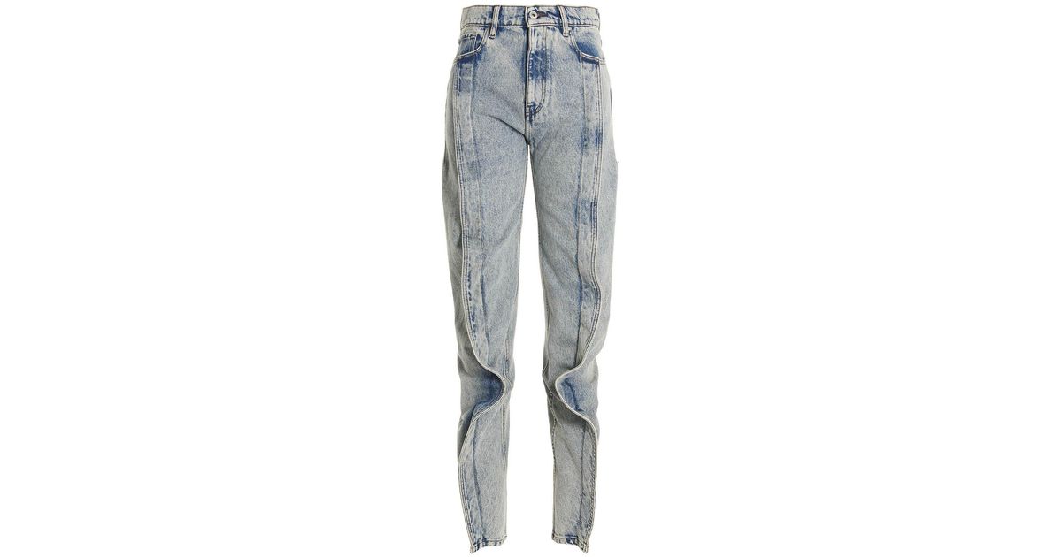 Y. Project Banana Jeans in Blue | Lyst