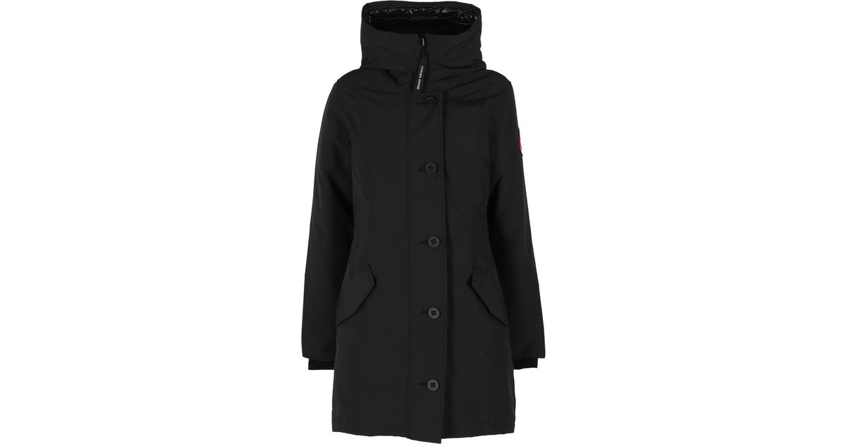 Canada Goose Rossclair Parka in Black | Lyst