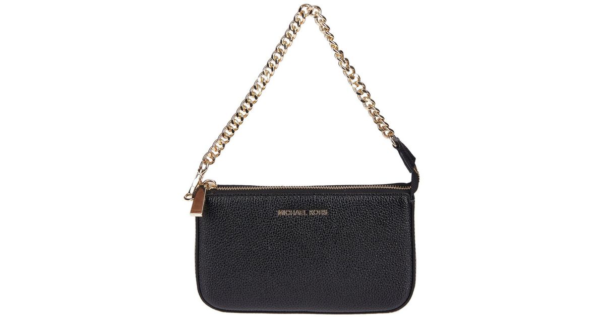 クラッチバッグ Michael Kors SS25 CLUTCH JET SET (32F7GFDW6L 001BLACK) ai24-michael-michael-kors-